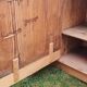 Small pharmacy or school furniture with drawers. 1920.