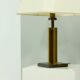 Mid Century Brass and Copper Table Lamp 1970s