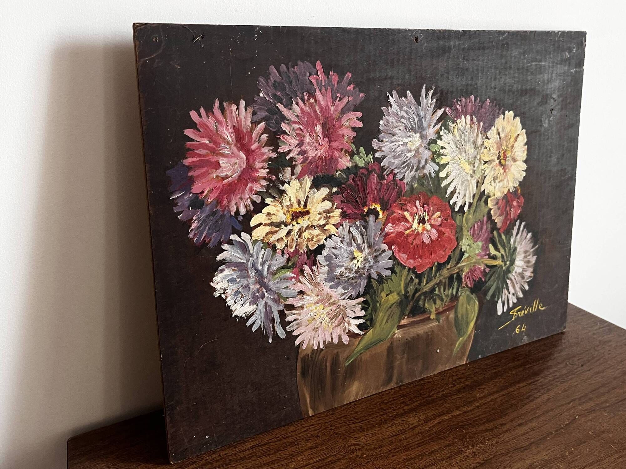 Oil on panel