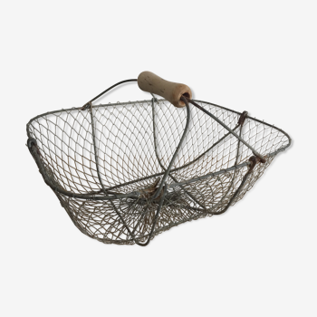 Screened basket for decoration or garden