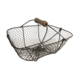 Screened basket for decoration or garden