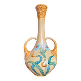 Art Nouveau ceramic vase by Gustave de Bruyn