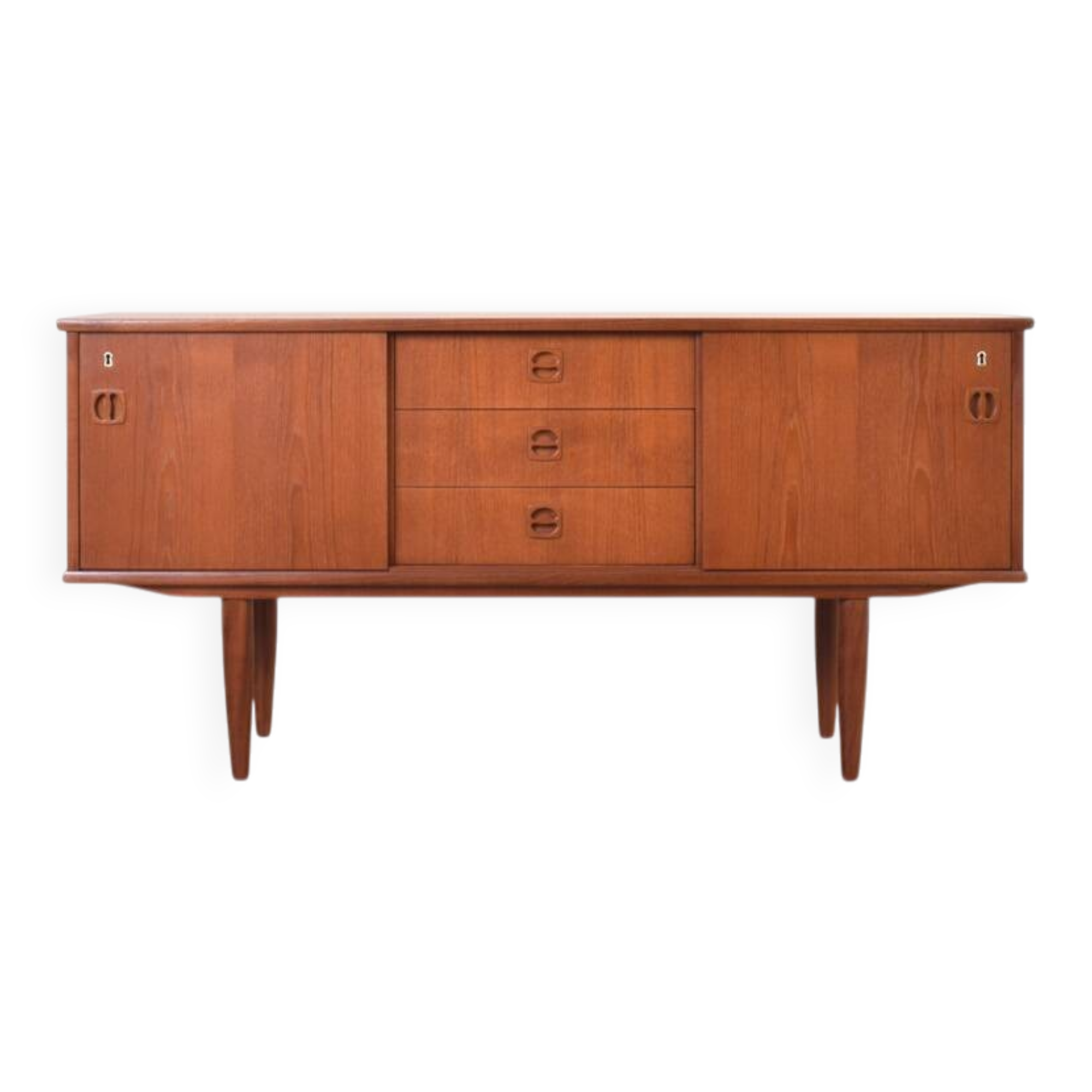 Mid-Century Danish Teak Sideboard, 1960s.