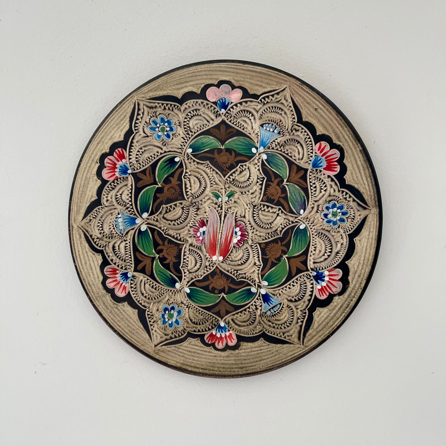 Turkish wall plate