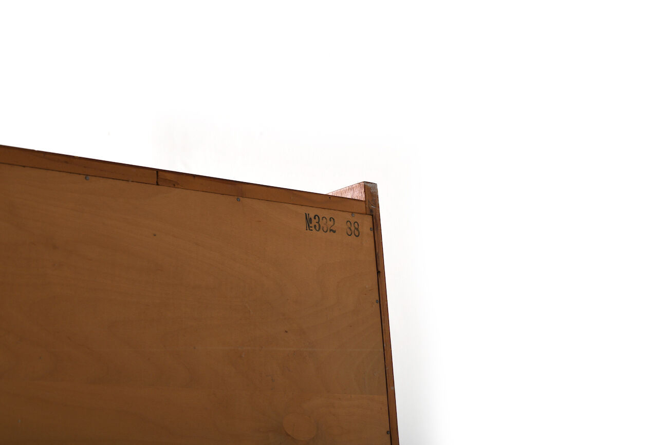 Danish conical bookshelf in teak by Johannes Sorth