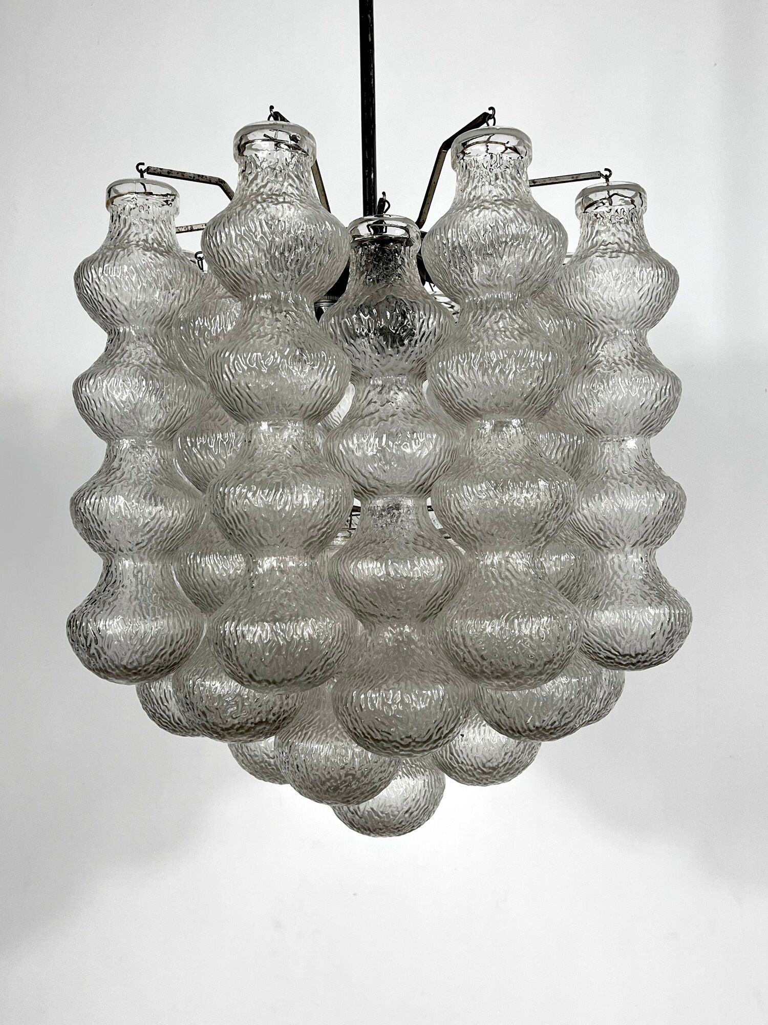 Mid-Century Murano Bubble Glass chandelier from 60s