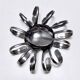 Set of Twelve Steel Serving Spoon by Pinti, Italy, 1980s