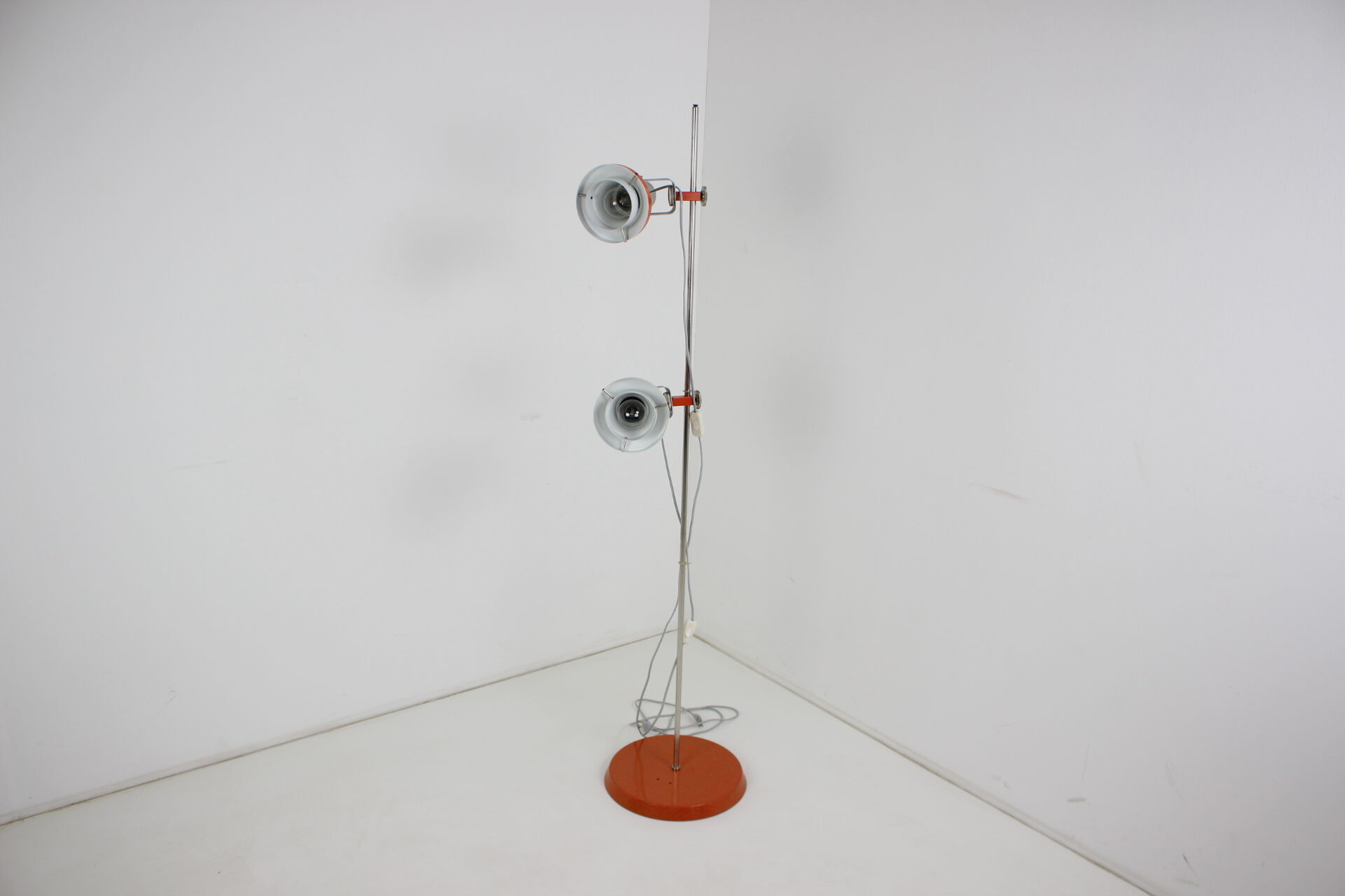 Design adjustable floor lamp by Pavel Grus for Kamenicky Senov, 1970s