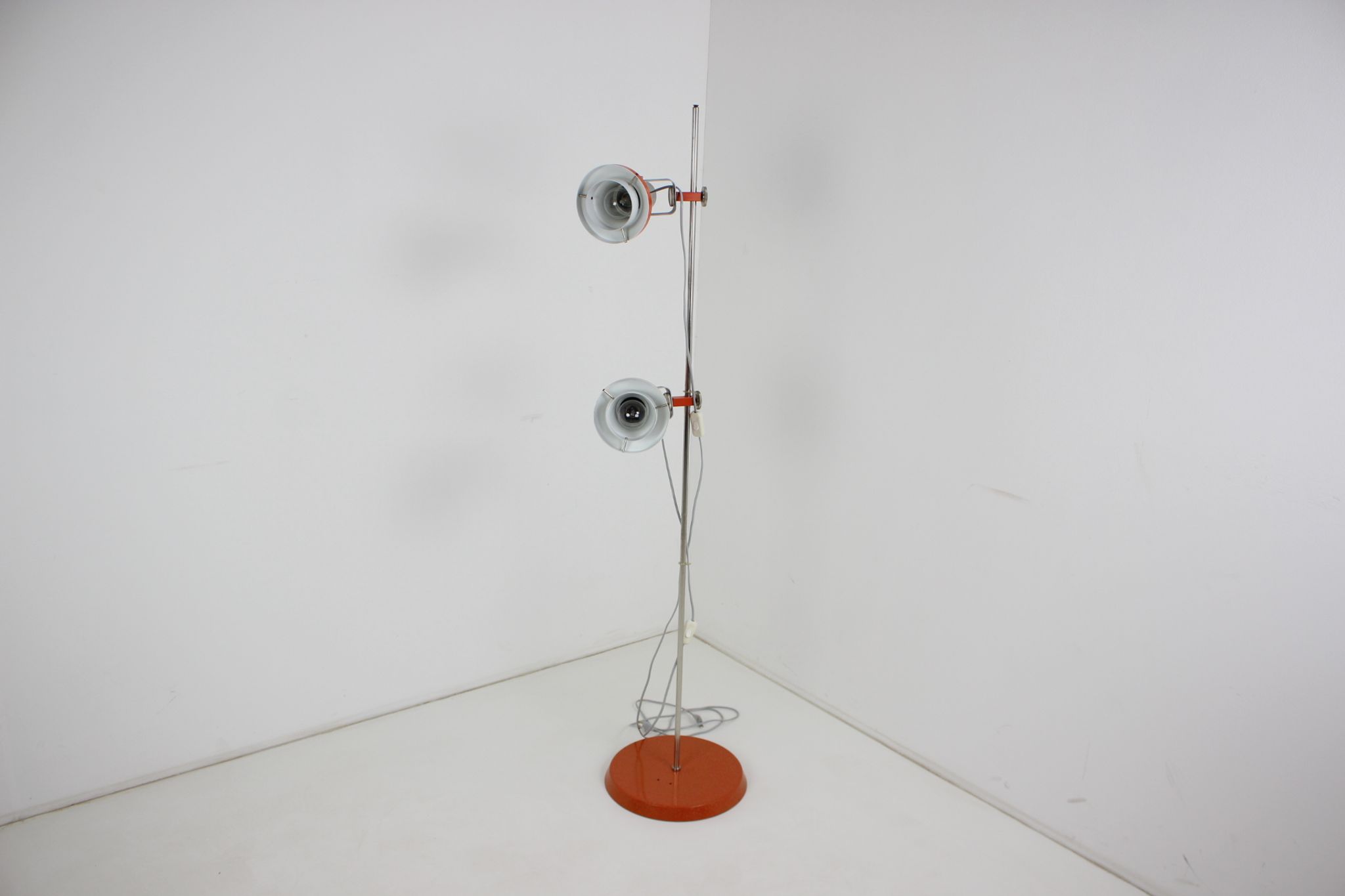 Design adjustable floor lamp by Pavel Grus for Kamenicky Senov, 1970s