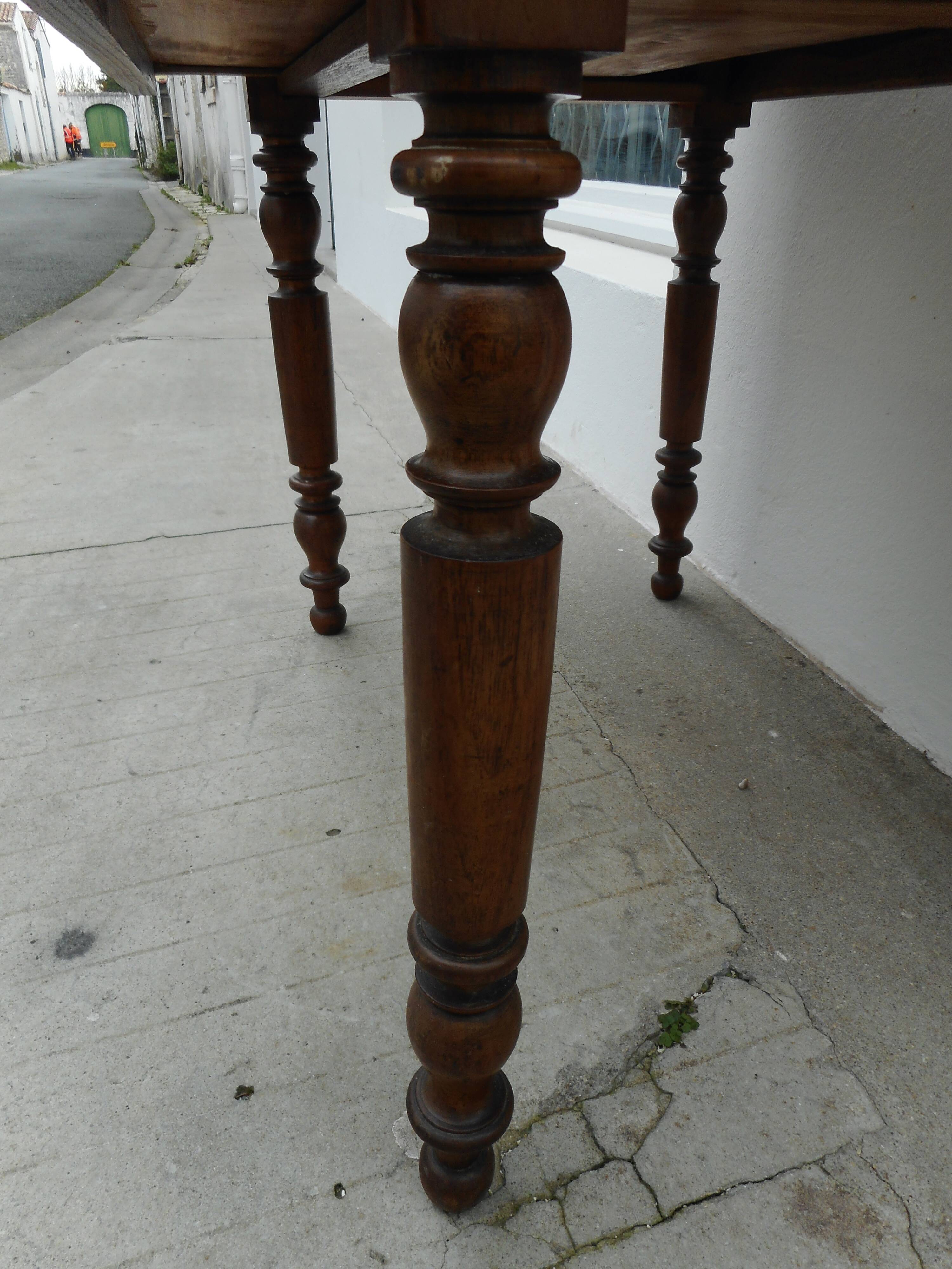 Table bureau ancienne en bois