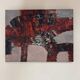 Tableau abstrait années 50