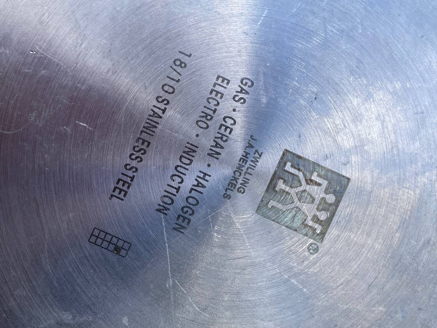 Bouilloire inox design 1980