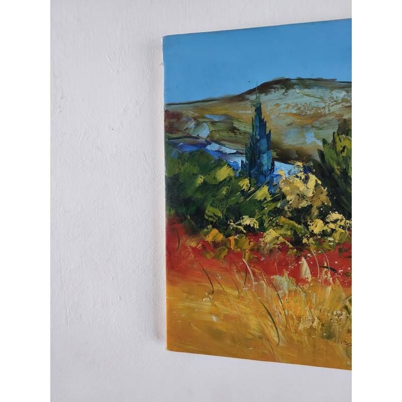 Tableau toile "Mas provençal"