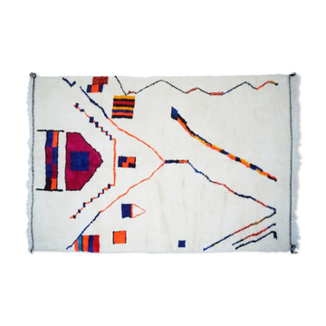 Colorful Berber Carpet 297x202cm