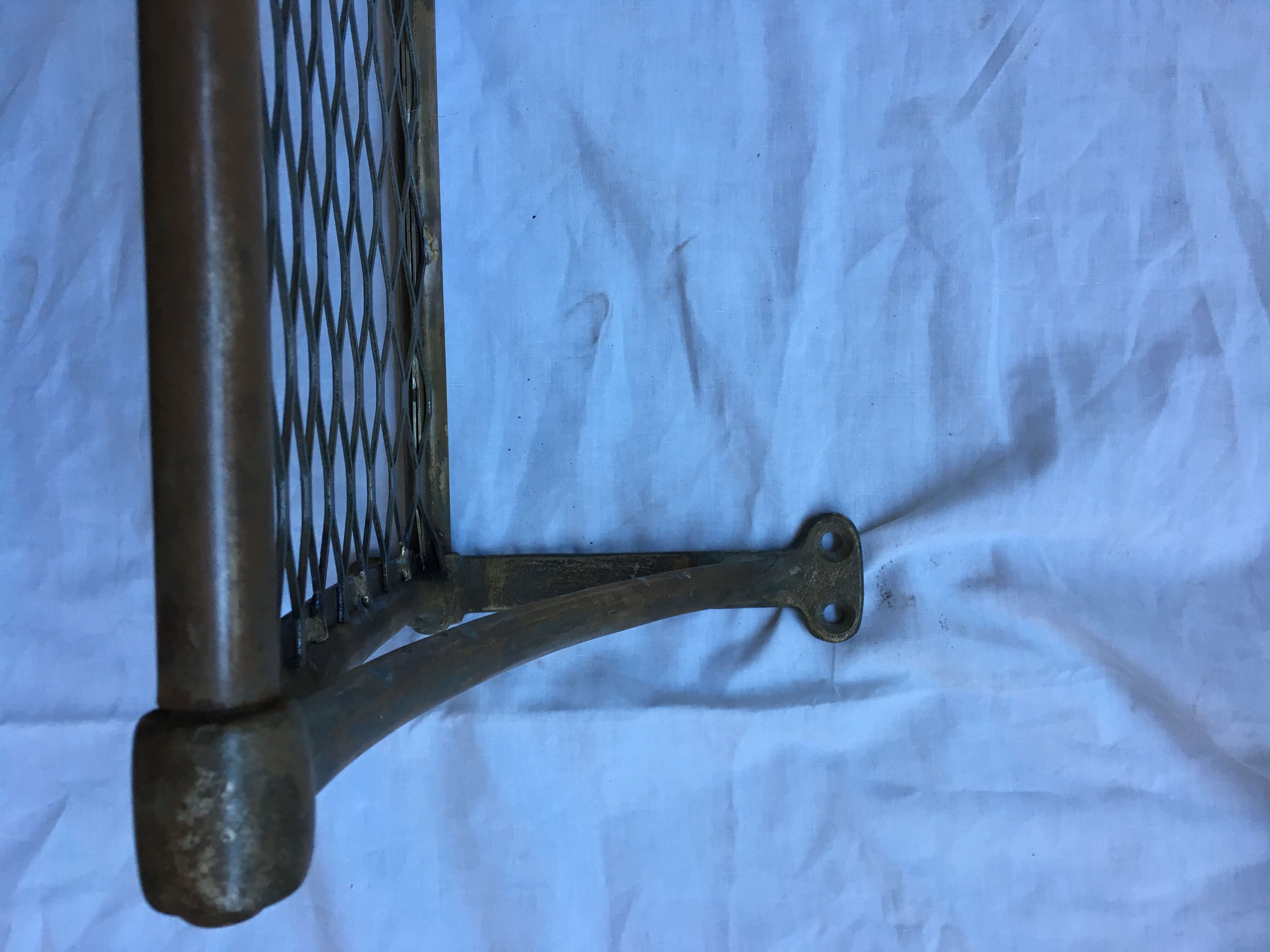 Metro luggage rack, 1920's