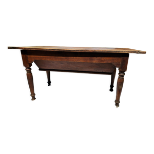 Table pétrin, table de ferme XVIIIe