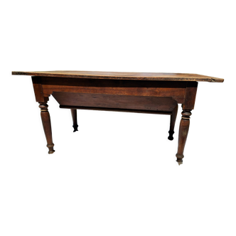 Kneading table, eighteenth-century farmhouse table