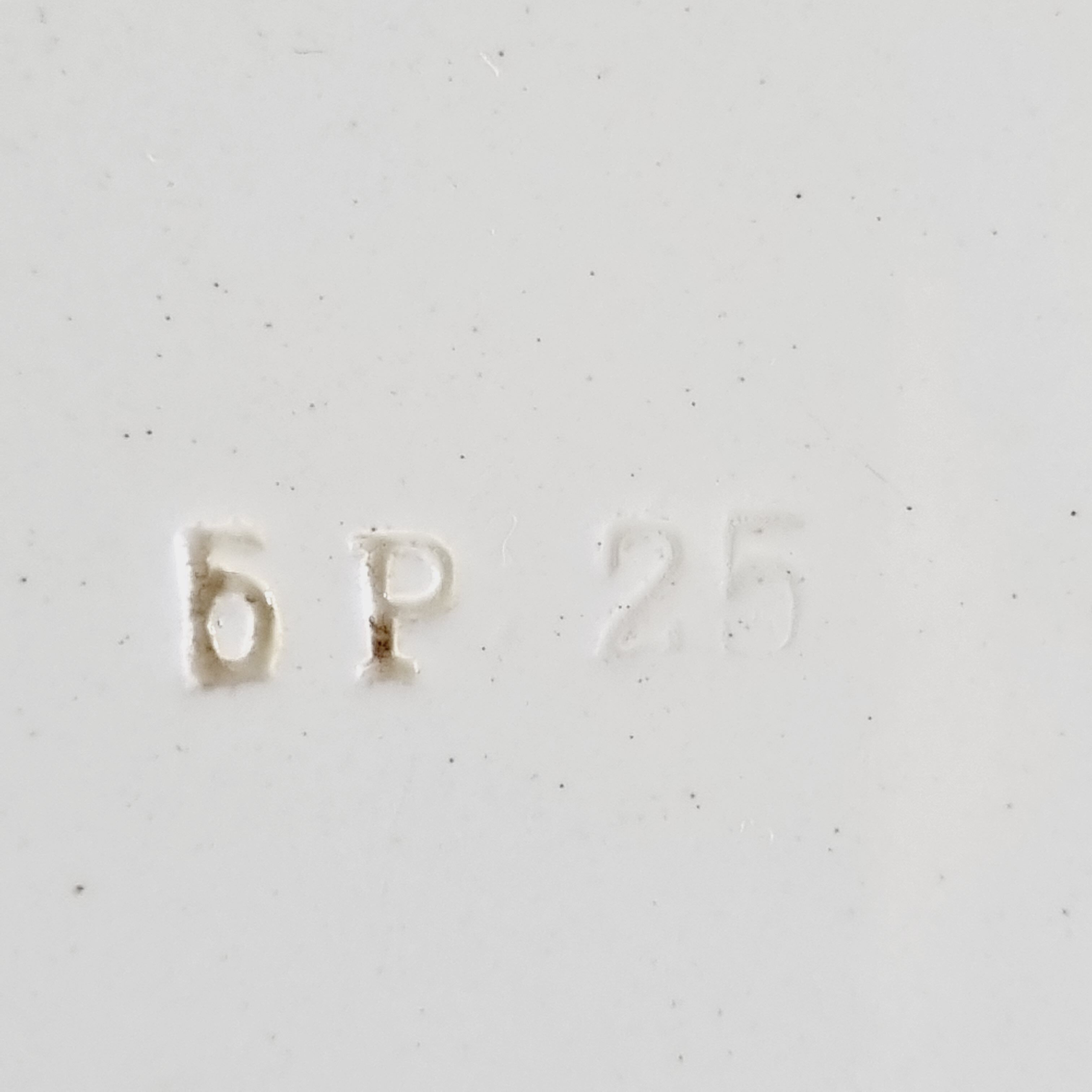 Metal and ceramic top 1930