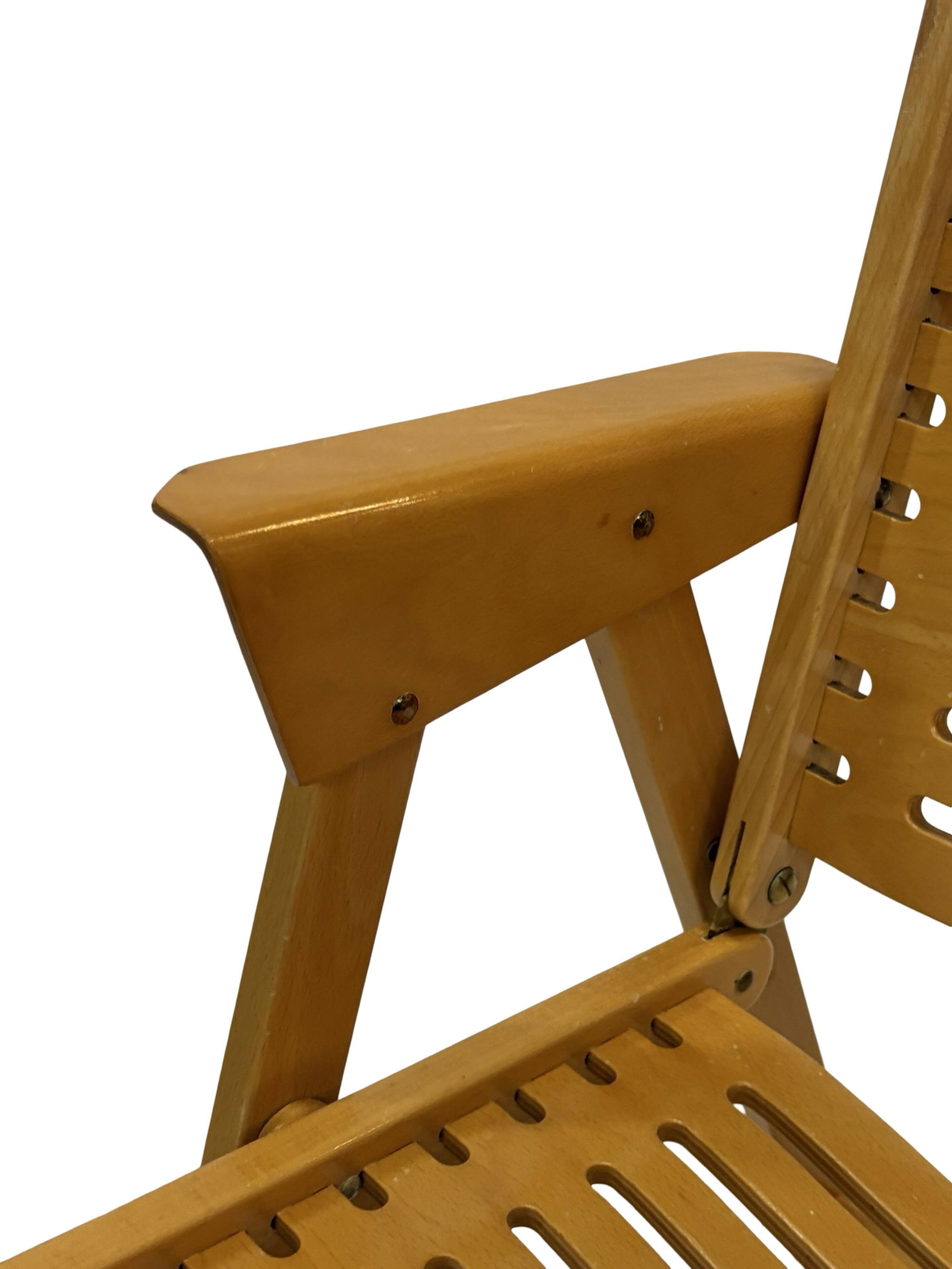 Niko Kralj Rex Plywood Folding Chair for Stol 1950s in wood