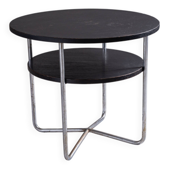 Thonet coffee table with tubular frame