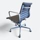 Navy Blue Herman Miller Original Eames EA335 Low Back Office Chair Castor b