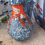 Vallauris sea foam ceramic liquor service
