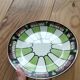 Antique cup and two saucers – Art Deco geometric design