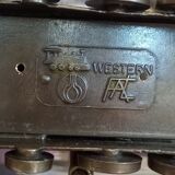 Lampe locomotive en laiton