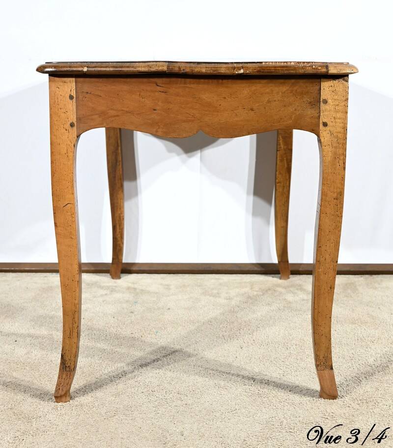 Walnut and Cherry Office Table, Louis XV style – Early 19th century