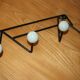 Patère 4 boules vert