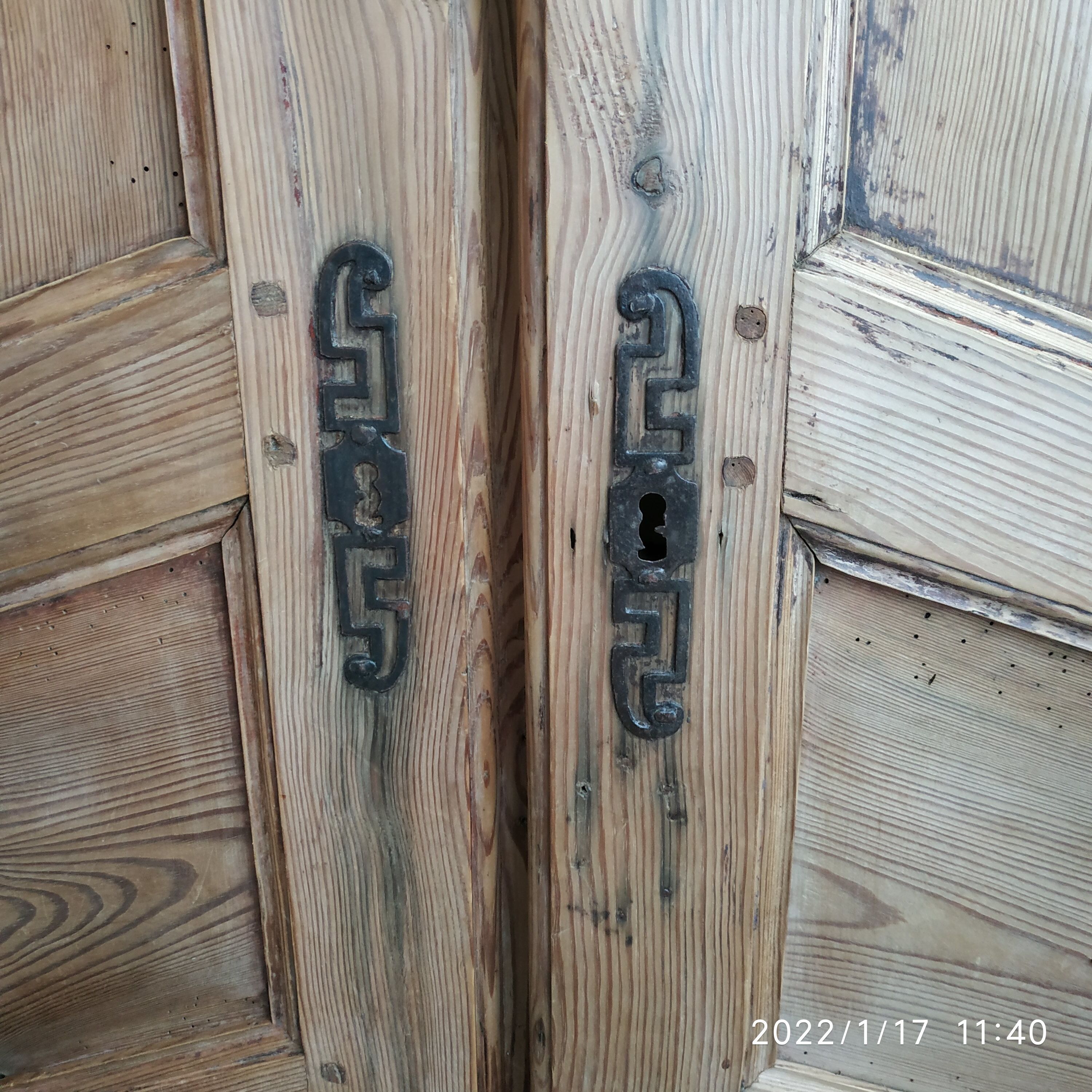 Pair of cabinet doors