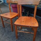 Chaises danoise en pin