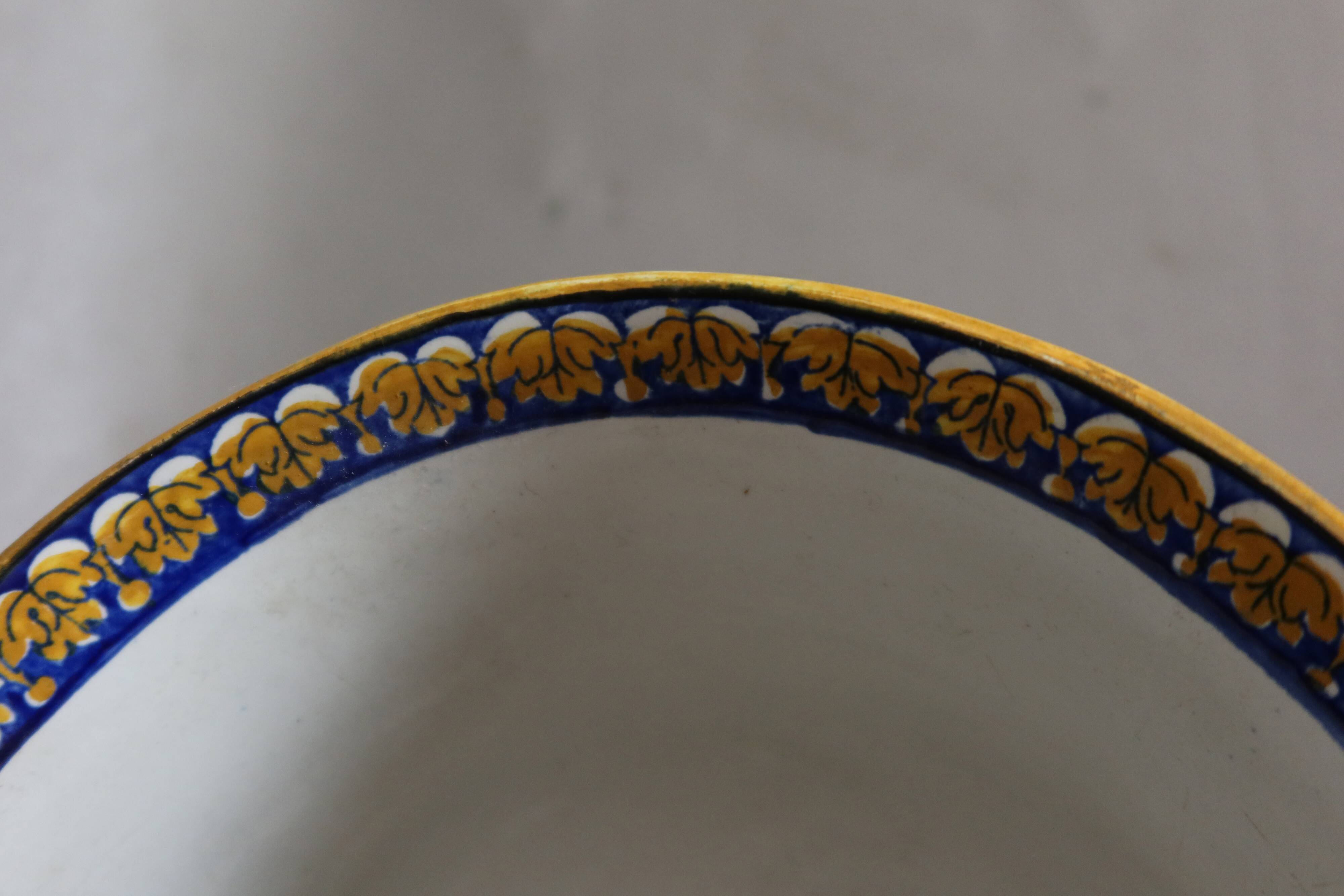 jardinière en faience de Gien
