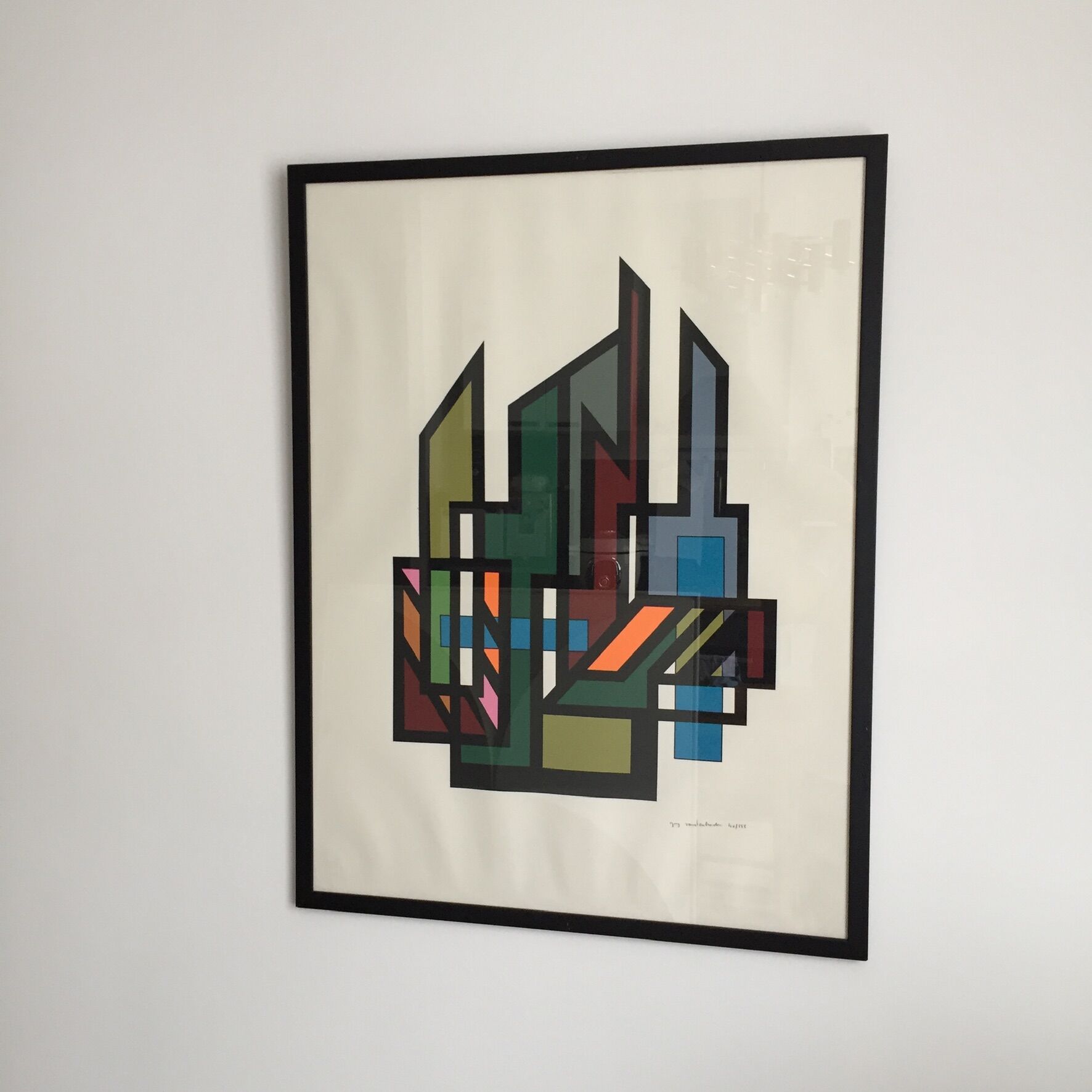 Serigraphie Guy Vandenbranden