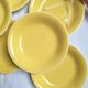 Deep plates or salad plates Villeroy & Boch yellow