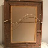 Mirror Louis XVI 19th golden 61x78cm