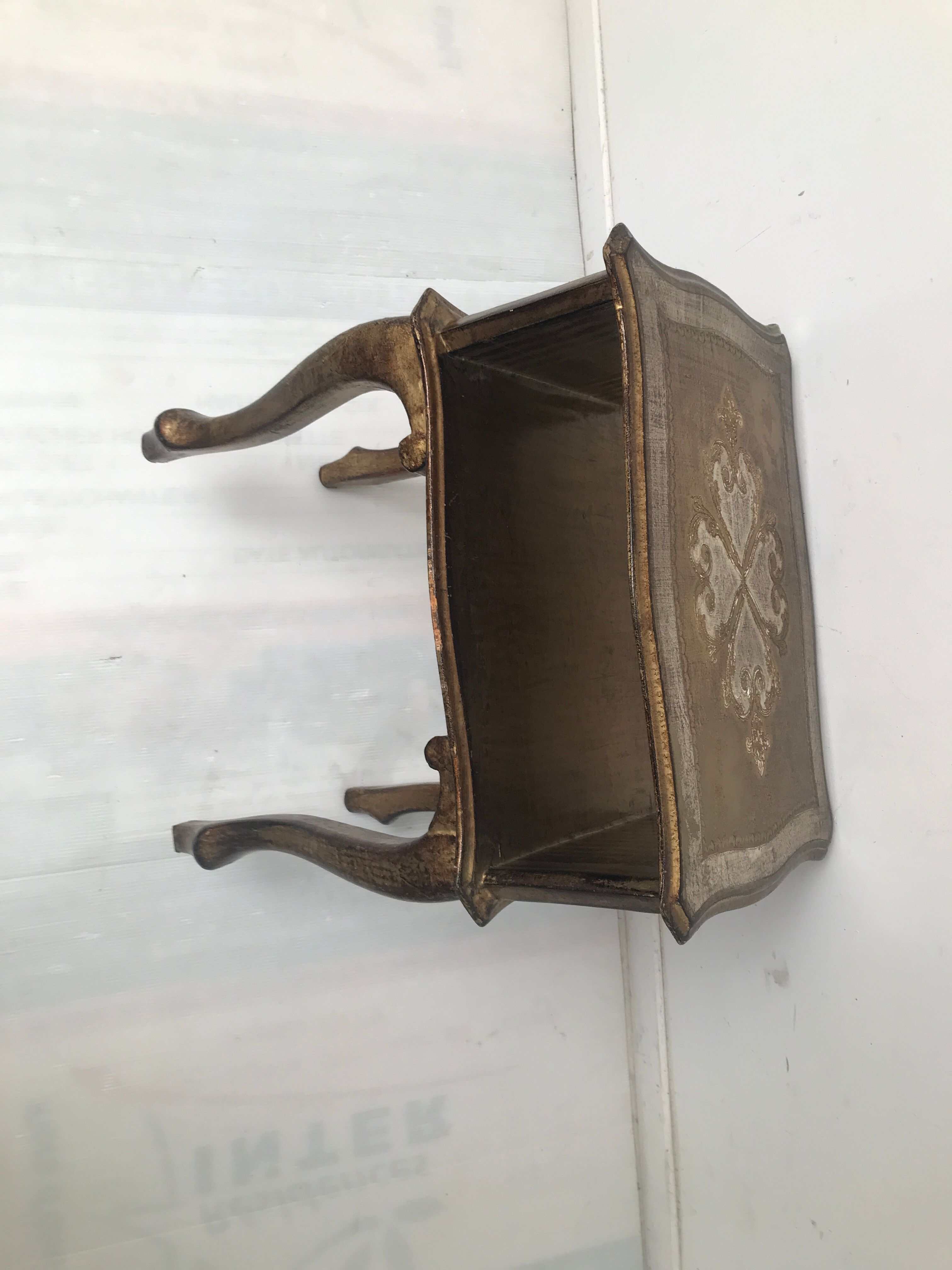 Small side table bedside 50s