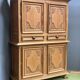 18th-century oak four-door sideboard