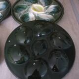 6 Saint Clément oyster plates 4589