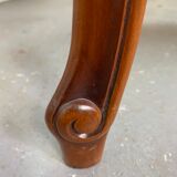 Chippendale Coffee Table in Wood, Canning and Glass