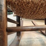 Vintage oak rocking chair