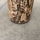 Brutalist Mid-Century Vase in German Ceramic by Gerhard Liebenthron, 1977