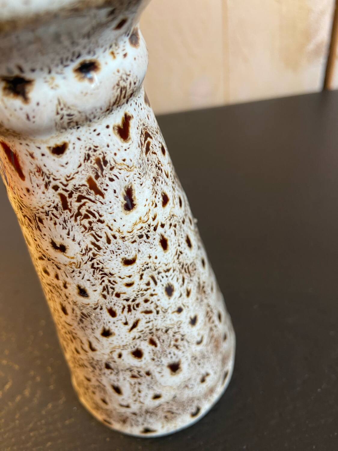 Vallauris ceramic candle holder