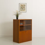 Furniture with showcase and lid