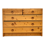 Les Arcs pine chest of drawers
