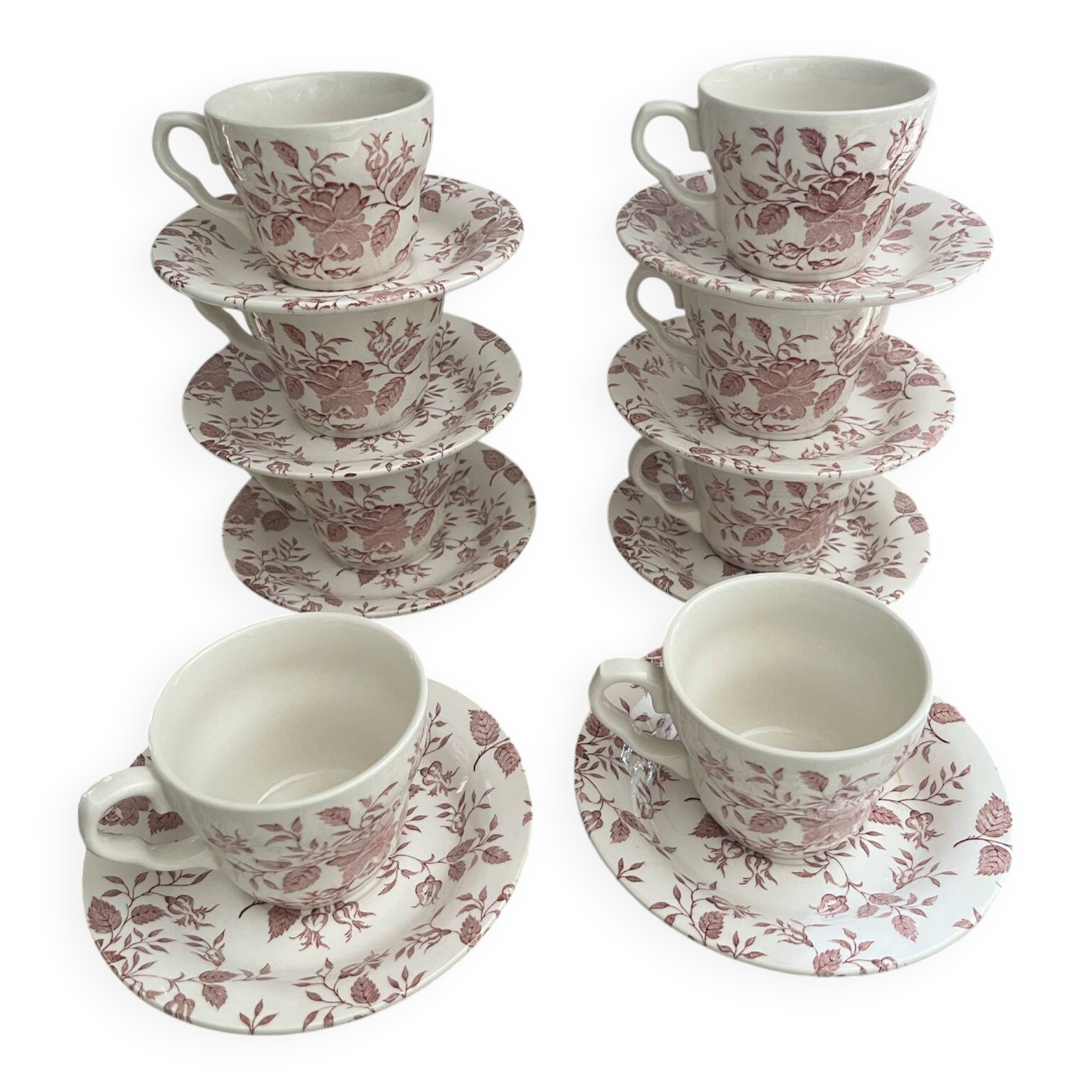 8 tasses à thé