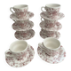 8 tasses à thé