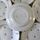 set of 6 hollow plates Digoin Sarreguemines model Floréal years 50-60