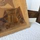Wood marquetry panel Picasso
