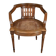Petit Fauteuil de Bureau en Noyer, style Louis XVI – Fin XIXe